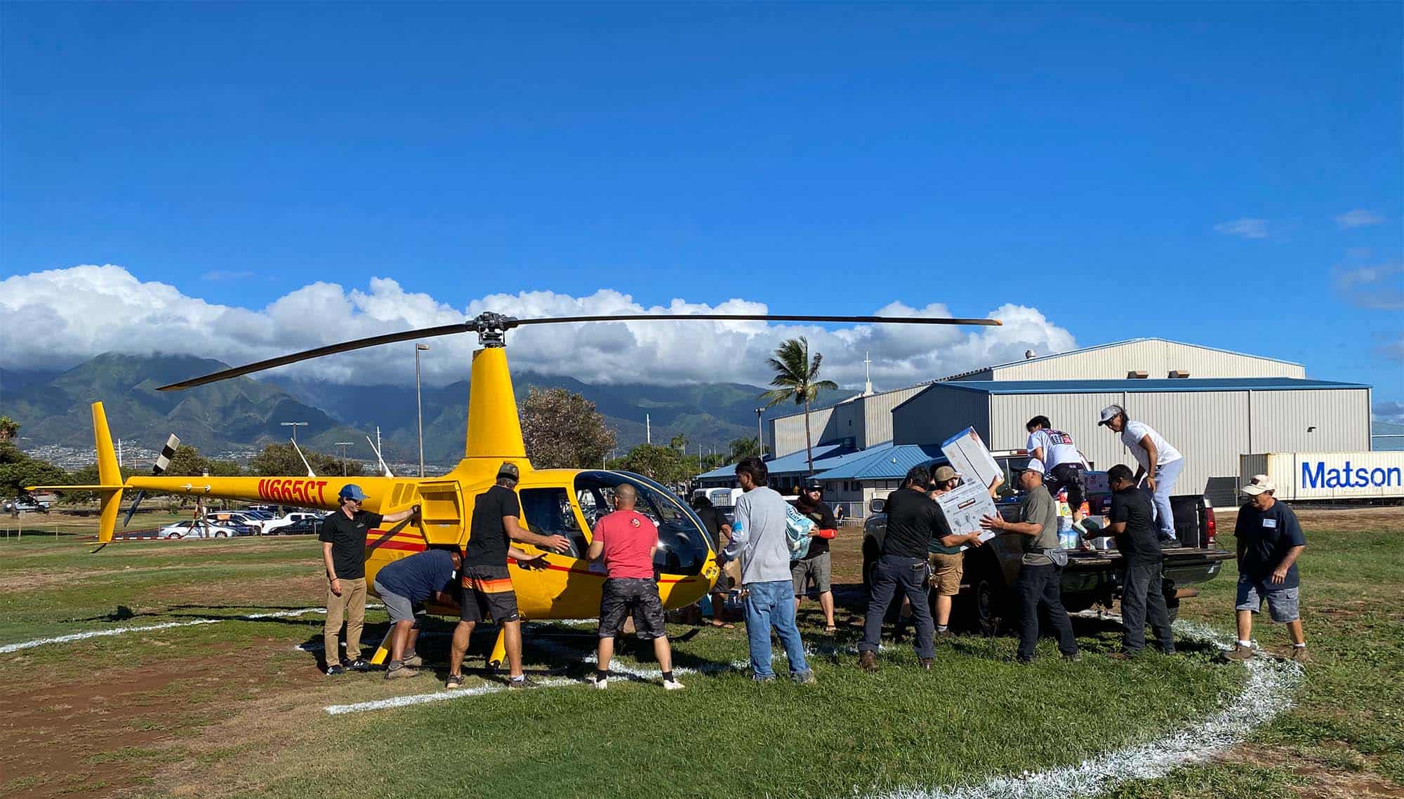 Flying High: Mauna Loa Helicopters' Kokua Maui Relief Mission - Mauna ...